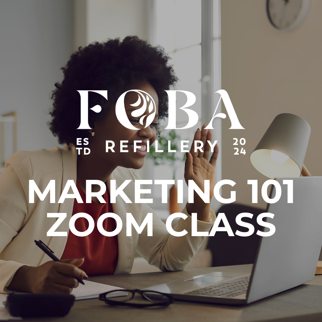 Marketing 101 ZOOM Class