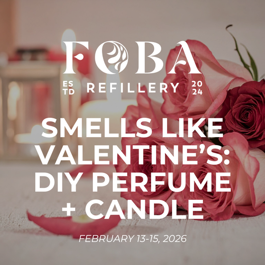 Smells Like Valentine’s: DIY Perfume + Candle